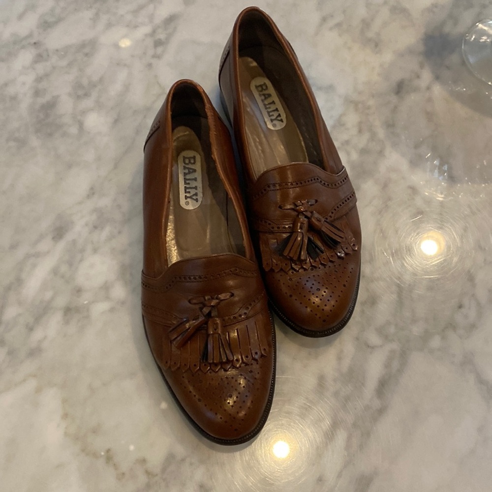 Men’s Bally brown loafers